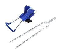 Supporto per canna da pesca per pavimento,Supporto da pesca a 360 gradi rotante - Organizzatore Accessori per la notte Surfcasting Avventura Spiaggia