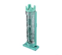 Supporto per canna da pesca senza trapano compatibile con scatole per esche e contenitori per esche, design compatto e portatile, per pescatori in movimento (verde)