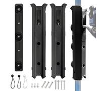 Supporto per canna da pesca - Supporto per canna da barca | Tubo galleggiante da pesca | Supporto per canna da pesca a mosca | Supporto per canna da pesca laterale per kayak con viti | Accessori da