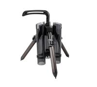 Supporto per canna da | Sospetto di 56 cm per canne da | Alluminio lega portatile POLIBLE EPUPPORT del piede stabile a tre stalle FACILLABILE per la alla trota