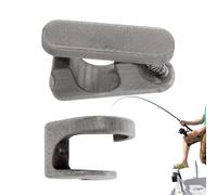 Supporto per canna da - Supporto da parete, 1 supporto per garage kayak, rack per attrezzature con presa sicura, supporto per nave, organizer per uomini, ragazzi, pescatori, padri