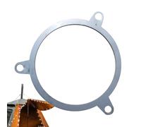 Supporto per canna fumaria in acciaio inossidabile, supporto per canna fumaria per stufe a legna, stabilizzatore portatile antivento per tubi di diametro esterno da 6,1 o 7,1 cm, protezione sicura per