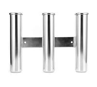 Supporto per canna pesca per barca Aramox, porta canne pesca in acciaio inossidabile a 3 tubi Accessorio hardware per barche yacht