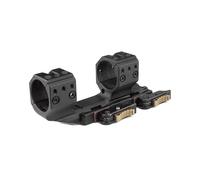 Supporto per cannocchiale tattico a sbalzo, anelli da 34 mm, con leva a sgancio rapido QD, design di precisione aeronautica, supporto per telescopio da 3,9 cm di altezza della linea centrale, adatto