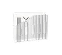 Supporto per cannuccia per armadio, contenitore per porta da bancone poco ingombrante - organizer per paglie per armadio | per bacchette, asta di agitazione, pennello, armadio da cucina, cassetto