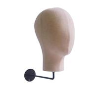 Ｚｉａｌｏｆｉ Supporto per Cappelli Modello Testa Manichino Bambino Montato a Parete per Gioielli Pratico