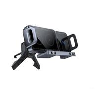 Supporto per caricabatterie da auto wireless da 15 W con supporto per telefono girevole, ricarica rapida per Samsung, angolo di visione regolabile, rilevamento automatico dell'alimentazione, presa