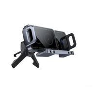 Supporto per caricabatterie da auto wireless ruotabile, 15 W, tenuta stabile in ABS con regolazione automatica della potenza per Samsung Z Fold/Flip 7/6/5 navigazione vivavoce (nero)