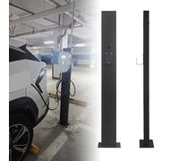 Supporto per Caricabatterie per Veicoli elettrici Domestici, Supporto per Ricarica Esterna per Auto, connettore di Ricarica, Protezione dalle intemperie, per Stazione di Ricarica, Montaggio