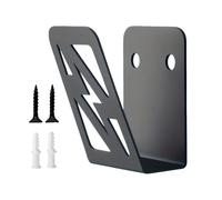 Supporto per caricabatterie per veicoli elettrici: robusto supporto da parete in metallo con viti, supporto per cavo di ricarica portatile, organizer di archiviazione sicuro | Coppia auto