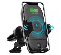 Supporto per caricabatterie wireless da auto compatibile con Google Pixel 9/Pro/XL/8/Pro/8a/7a/7/Pro - Supporto per ricarica rapida con sensore automatico