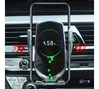 Supporto per caricabatterie wireless per auto Prettyui Qi da 10 W