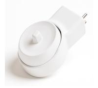 Supporto per Caricatore Spazzolino Elettrico Presa Italiana Gallo 3D, compatibile con Oral-B, salva spazio, avvolgi cavo, integrazione con caricatore originale, compatibile con Oral-B. Made in italy
