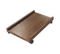 Supporto per Carrello, Supporto per Custodia con Ruote girevoli bloccabili, ripiano di Protezione per Custodia sotto Il Supporto per Torre del Computer da scrivania (Colore: Colore
