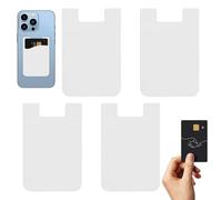 Supporto per carta telefonica, supporto per carta telefonica su - Confezione da 4 manici per carta di credito portatili,Accessori per telefoni cellulari, custodia ident