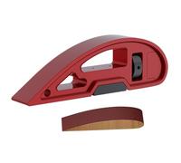 Supporto per carta vetrata, supporto per carta vetrata, piastra di levigatura manuale in lega di alluminio - Supporto gancio per levigatrice per la lavorazione del legno, restauro di mobili per la