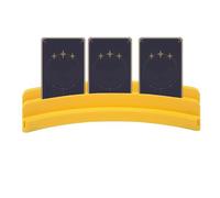 Supporto per carte da gioco, supporto portatile a tre strati, forniture per giochi da tavolo, ausili per il gioco, oggetti da collezione professionali per mazzi da gioco, custodia per feste di poker