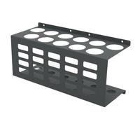 Supporto per cartuccia in silicone, 398 x 159 x 152 mm, organizer da parete con 11 aperture per officina, casa, garage, montaggio a parete per grasso, sigillante, interni, soluzione stabile
