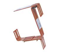Supporto per cassetta da balcone standard, supporto per cassetta da fiori a tripla regolazione