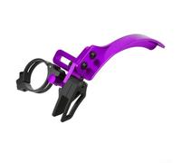 Supporto per catena da ciclismo per reggisella da 34,9 mm, kit di conversione deragliatore anteriore in lega di alluminio, blocca la caduta della catena e mantiene i pantaloni puliti, colore nero