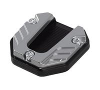 Supporto per cavalletto da moto da 6 cm - Cuscinetto laterale antiscivolo | Piastra di protezione del pavimento anti-affondamento | Parcheggio all'aperto con base stabile | Accessorio per alumin