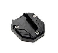 Supporto Per Cavalletto Laterale In Lega Di Alluminio Per Moto, Estensione Del Cavalletto Laterale, Piastra Di Supporto Per Accessori Per Moto D7YA(Black-1)