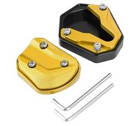 Supporto Per Cavalletto Laterale Moto Per Zontes 350E 350D 350m 368D 368m Piastra Di Estensione Per Moto Cuscinetto Estensione Cavalletto Laterale(Oro 1)