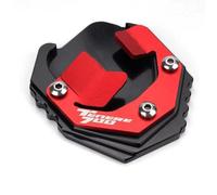 Supporto Per Cavalletto Laterale Per Tenere 700 Tenere 700 T7 World Raid 2024, Piastra Di Supporto Allargata, Base Antiscivolo Alluminio Estensione Piede(ROSSO)