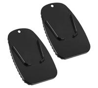 Supporto per cavalletto per moto, disco per cavalletto | 2 pezzi antiscivolo per parcheggio su tappeto erboso Garage Campeggio Mobili Scooter Strada