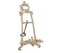 Supporto per cavalletto - supporto per display a treppiede classico, supporto per opere d'arte in metallo, cornice di presentazione versatile di ispirazione antica | Elegante posizionamento decorativo