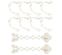 Supporto per cavi - 10 clip adesive per cavi, per l'organizzazione e la gestione dei cavi, per la casa, gli elettrodomestici, la parete, la camera da, il comodino e il soggiorno