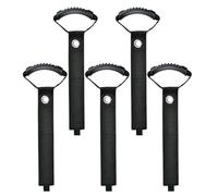 Supporto per cavi di prolunga, 5 pezzi, resistenti fascette stringicavi, passanti, per casa, giardino, officina, piscina, garage, organizzazione dei tubi