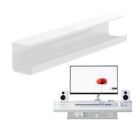 Supporto per cavi sotto scrivania, gestione dei cavi antincendio, organizer per colla, scaffale senza tracce. Design ampio per la posa dei cavi ordinata, pratico accessorio per la casa di lavoro
