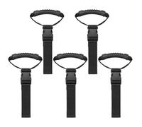 Supporto per cavo di prolunga - Cinque pezzi robusti nastri di immagazzinaggio, regolabile, elastico, durevole, per garage, esterni, giardino, officina