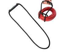 Supporto per cavo di prolunga e tracolla - organizzatore ispessito di spessore industriale | Stabile supporto a parete per tubi 'acqua, cavi e corde | garage resistenti alle intemperie