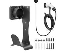 Supporto Per Cavo Di Ricarica EV - Supportto Per Montaggio A Parete Per Auto Elettrica | Support Resistente Alle Intemperie Per La Maggior Parte Dei Veicoli Elettrici Europei, Supporto Per Cavi Di Ric