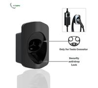 Supporto per cavo di ricarica FITMPH EV per noi Tesla, con Organizer per cavi da parete, solo per i proprietari di Tesla degli stati uniti, organizzatore di cavi NACS EV