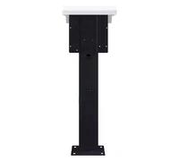 Supporto per cavo di ricarica per veicoli elettrici, altezza 150 cm, palo di supporto per veicoli elettrici per stazione di ricarica