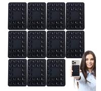 Supporto per cellulare a ventosa in silicone | Custodia a ventosa antiscivolo | 10 pezzi forte supporto per cellulare per finestre, frigorifero, piastrelle