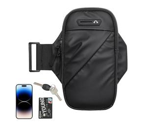 Supporto per cellulare - Bracciale impermeabile per allenamento | Borsa sportiva traspirante con jack per cuffie per jogging, ciclismo, fitness, sollevamento, viaggi, pratica conservazione