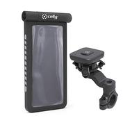 Celly - Supporto Bici Con Fissaggio Ad Incastro E Custodia-nero Celly