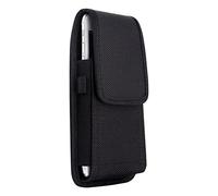 Supporto per cellulare con clip per cintura - compatto, in tessuto Oxford e nylon | Custodia per cellulare montata a cintura, supporto per telefono per campeggio, escursionismo, ciclismo, D
