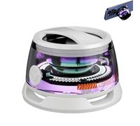 Supporto per cellulare con magnete multifunzione, altoparlante Bluetooth, compatibile con Magsafe, mini altoparlante portatile Bluetooth con luci RGB multicolore, IP67, impermeabile, per esterni