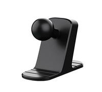 Supporto per cellulare Cruscotto per auto Parabrezza Supporto per telefono universale per auto, Base con testa a da 17 mm Staffa antiscivolo Supporto per telefono per cruscotto Montaggio adesivo