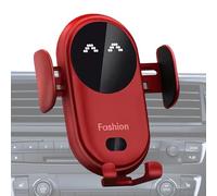 Supporto per cellulare da auto | Supporto automatico per auto, regolabile a 360 gradi, con protezione da sovraccarico - Supporto per cellulare anti-shake, caricatore universale per parabrezza