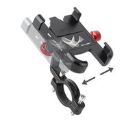 Supporto per cellulare da moto, per manubrio, robusto supporto per cellulare, antiscivolo, impermeabile, accessorio per bicicletta per adulti