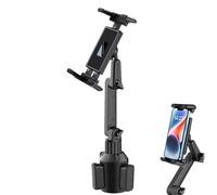 Supporto Per Cellulare Da Portabottiglie Per Veicoli | Universale - Montaggio per Telefono Cellulare | Culla Regolabile da Portabevande per la Maggior Parte degli Smartphone e Tablet per Interni di Au