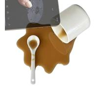 Supporto Per Cellulare Da Scrivania | Design Di Caffè Versato Supporto E Base Per Telefono, Da Ufficio Per Streaming Lettura E Film, Per Guardare Video Registrare Leggere Viaggiare E Guardare