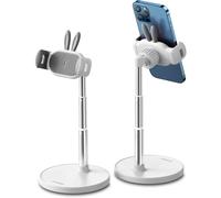 Supporto per cellulare da scrivania, il posizionamento secondo la sezione aurea garantisce una prospettiva perfetta per dispositivi da 4 a 7 pollici,