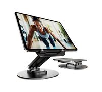 Supporto per cellulare da scrivania o tablet, telaio universale regolabile e telescopico in lega di alluminio, ideale per i più pigri.